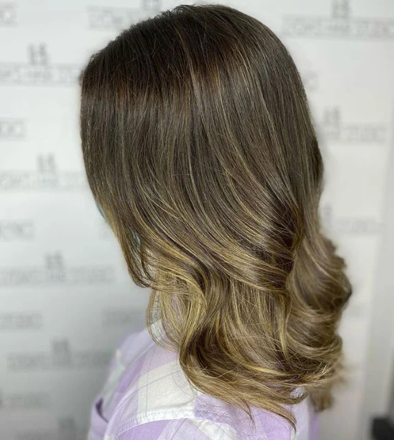 Subtle Blonde Highlights