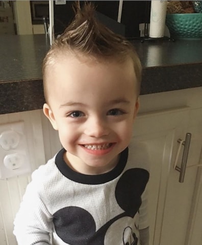 Simple Mohawk for Toddler Boy Hairdo