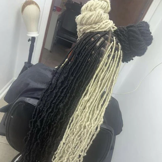 Double Bun Soft Locs