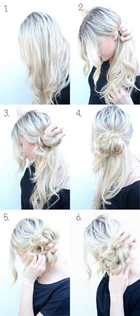 Looped Hair Bun