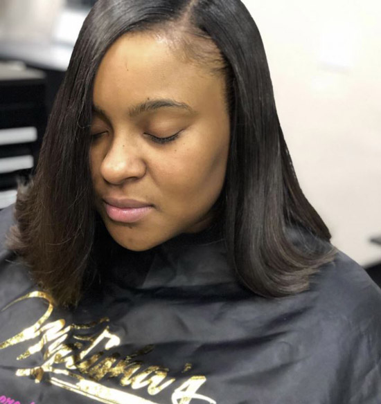 Quick Weave Long Bob