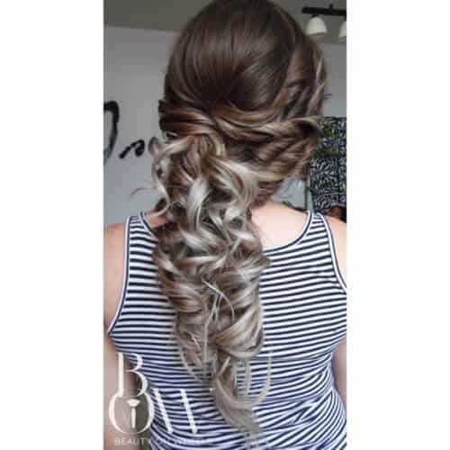 Cascade Mermaid Hairdo