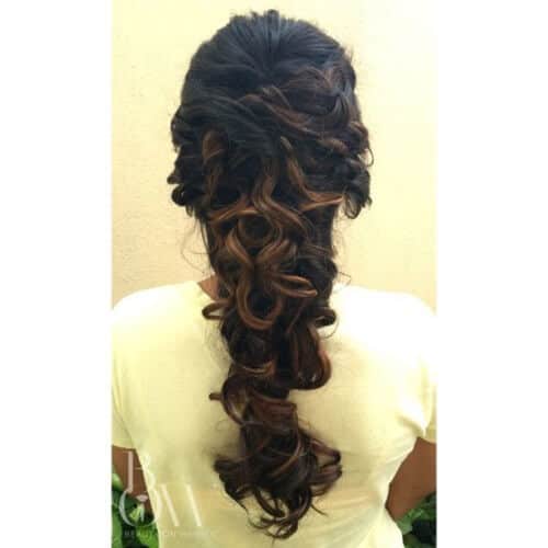 Strands & Waves Mermaid Hairdo