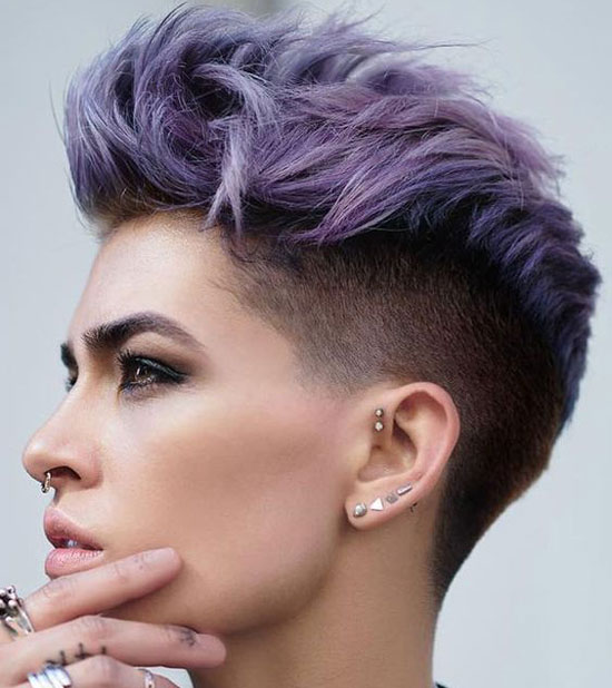 Purple Mohawk