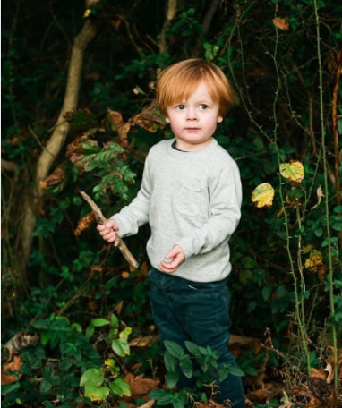 Cute Toddler Boy Haircut with Frings