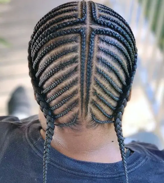 Star Shape Fishbone Braids