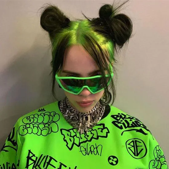 Billie Eilish Dyed Roots