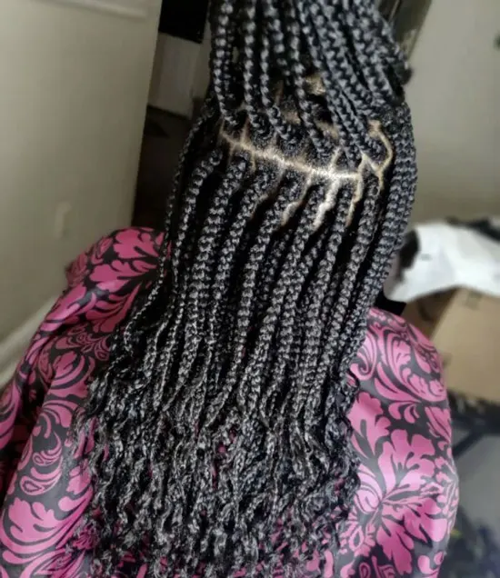 Medium Small Box Braids