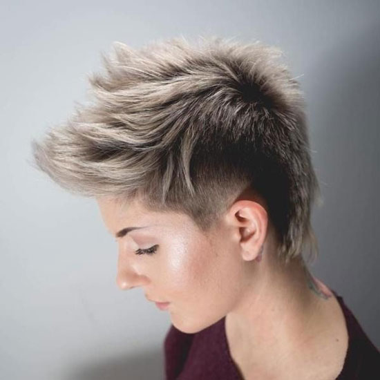 Spiky Tomboy Haircut