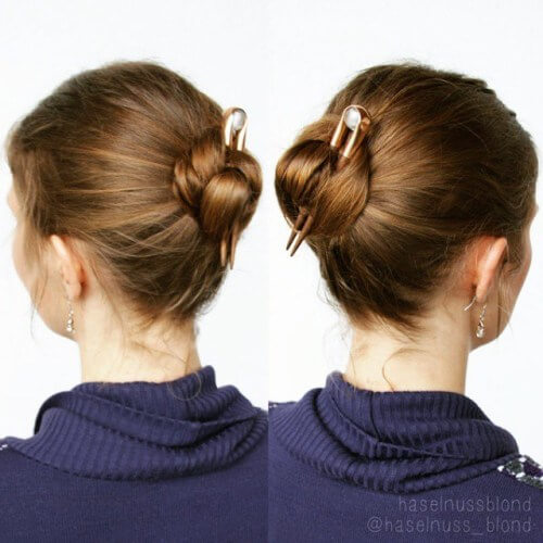 Tight Casual Messy Bun