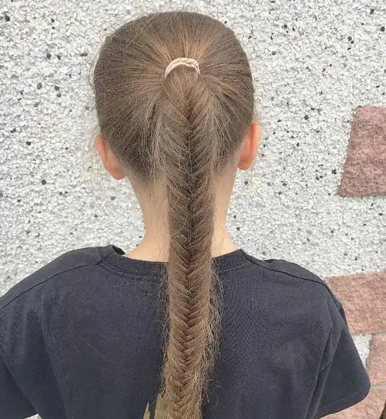 Fishtail Ponytail