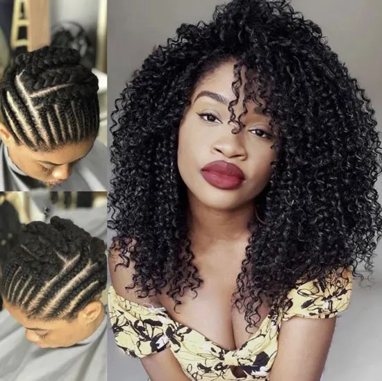 Invisible Crochet Braids