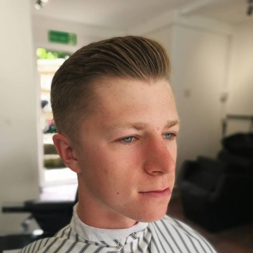 Tapered Pompadour