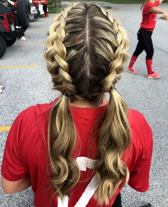 Dutch Braided Pigtails