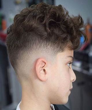 Wavy Top With Undercut Fade