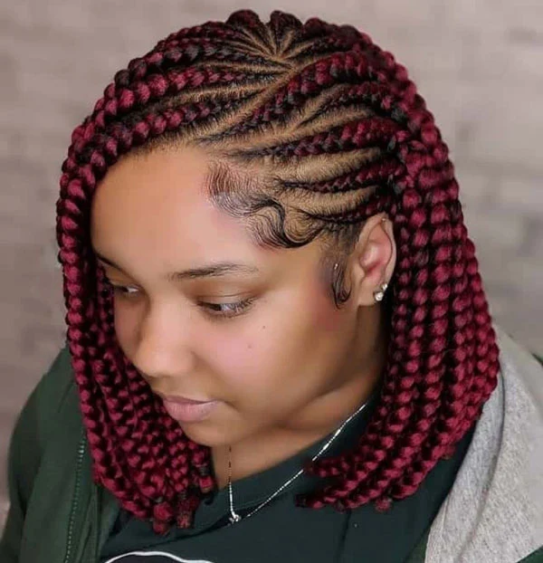 Short Tribal Braids