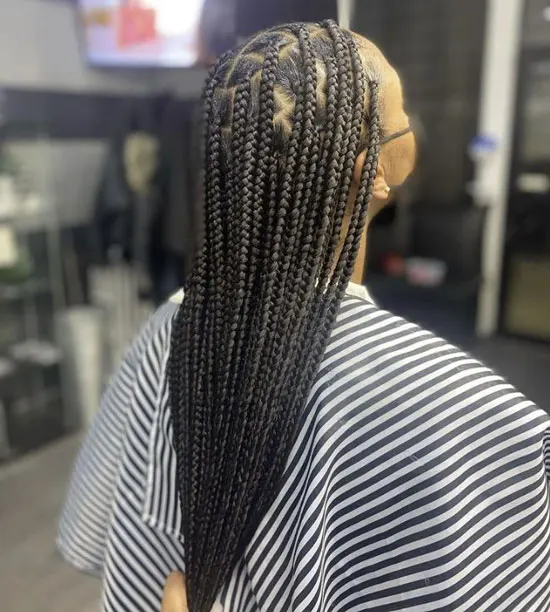 Thin Long Braids