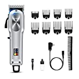 Cordless Hair Clippers for Men SUPRENT, Professional Hair Cutting Kit with...