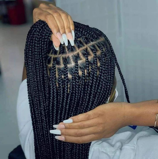 Knotless Box Braids