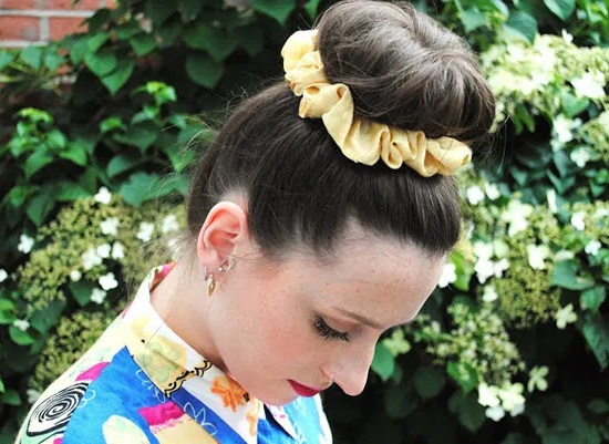 Scrunchie Hairstyle