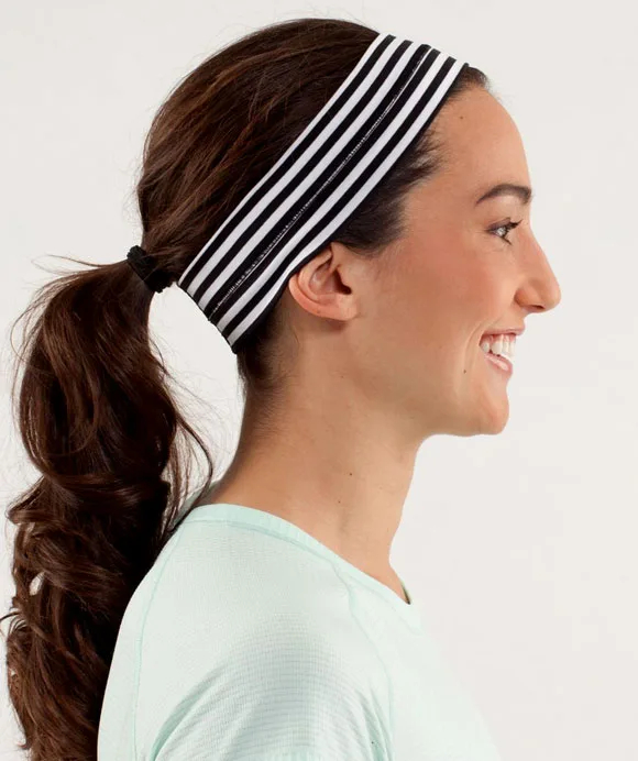 Classic Ponytail with A Headband