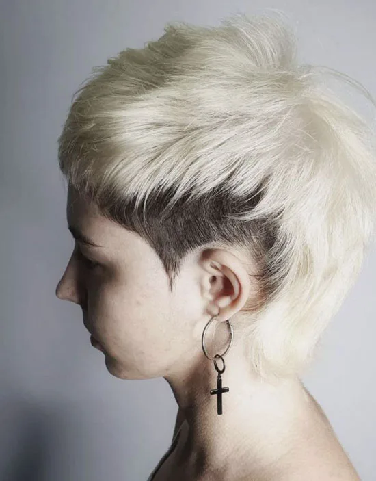 Tomboy Femullet Haircut