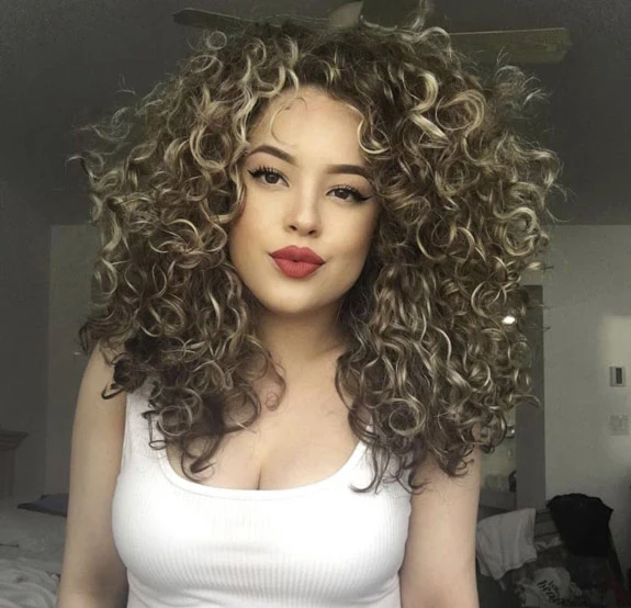 80s Spiral Perm