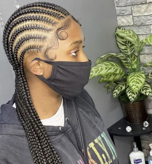 Knotless Tribal Braids