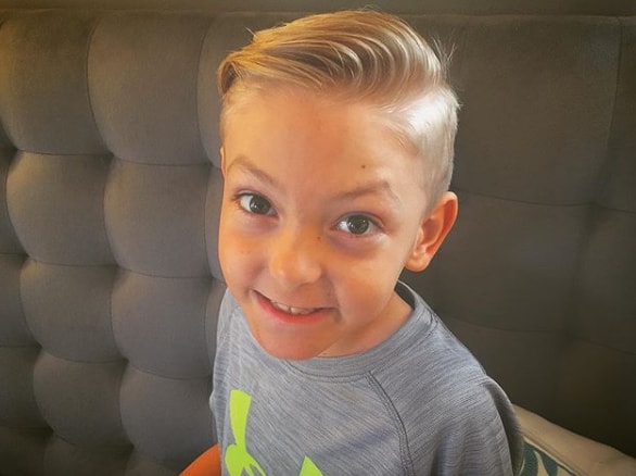 Short Pompadour For Little Boy