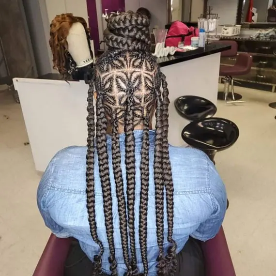 Butterfly Box Braid