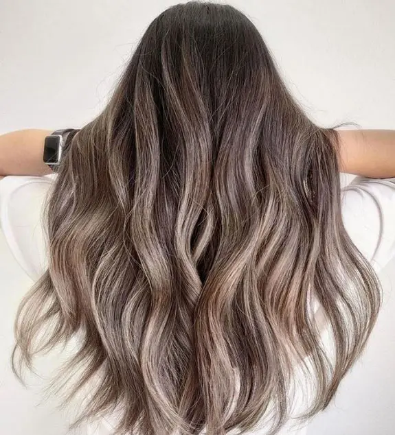 Ash Brown Balayage