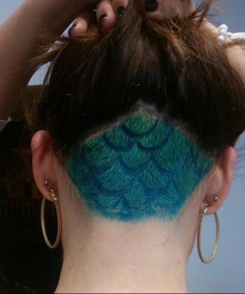 Fish Scales Mermaid Mane