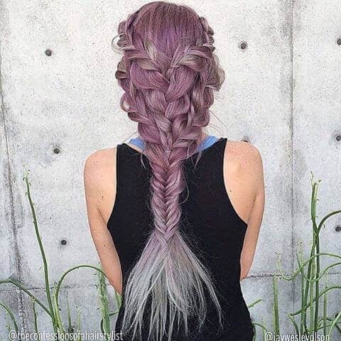 Mermaid Fishtail Hairstyle