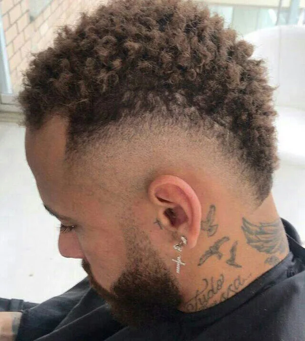 Neymar High Fade