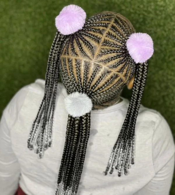 Kids Tribal Braids