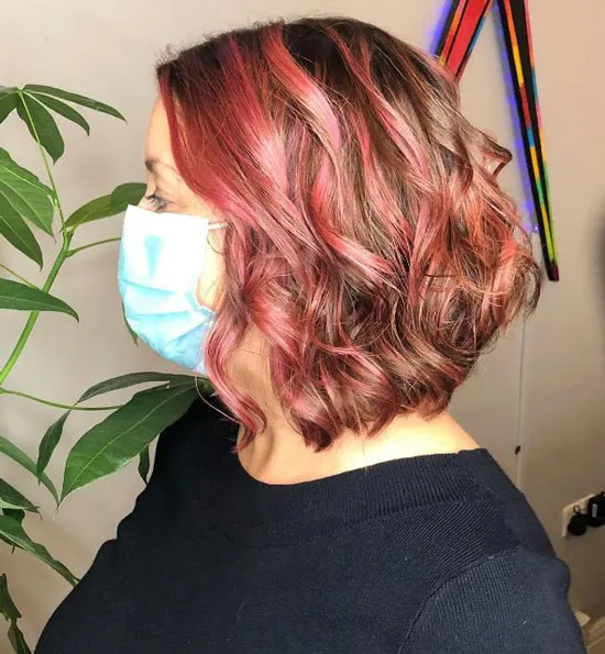 Pink Balayage