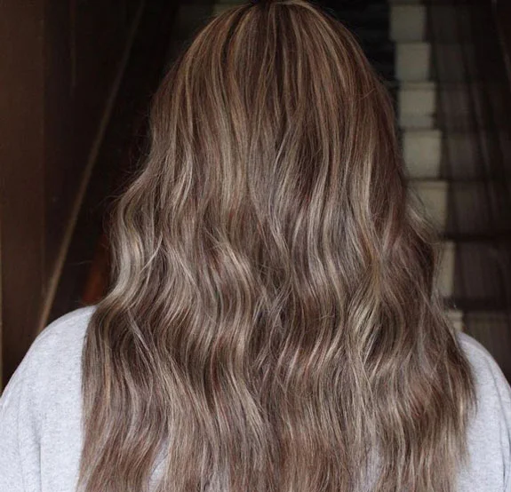 Ash Blonde Highlights