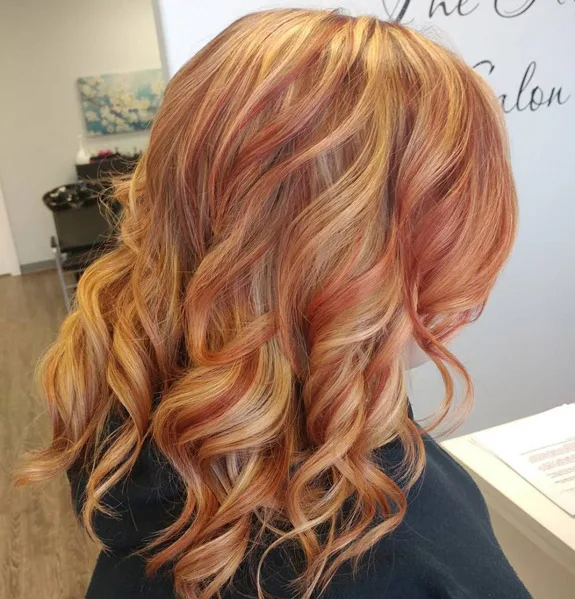 Light Red Blonde Hair