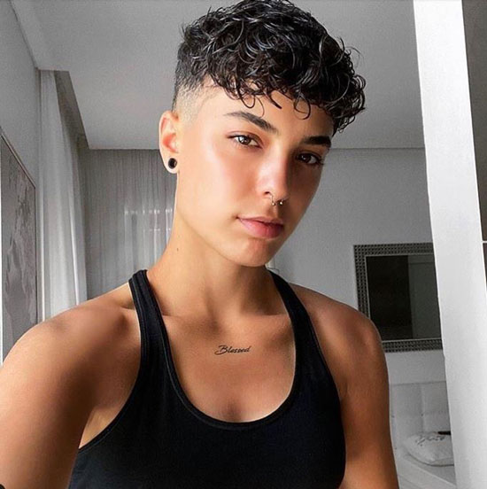 Scissor Tomboy Crop Cut