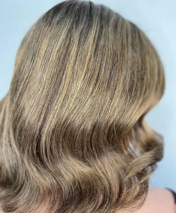 Light Brown with Blonde