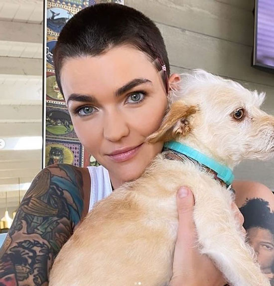 Ruby Rose Buzz Cut