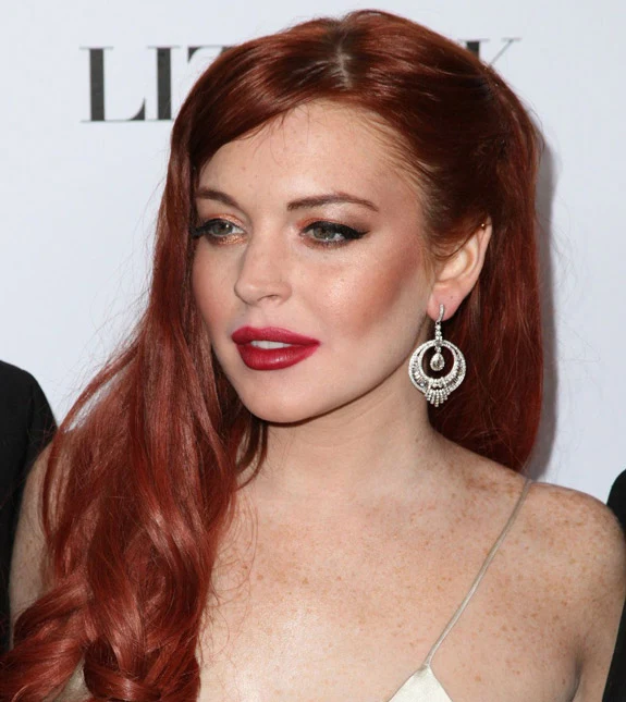 Lindsay Lohan Red Hair