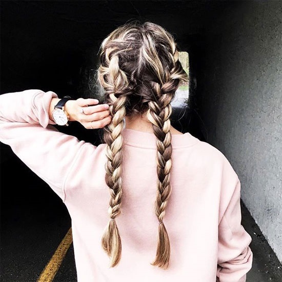 Dual Braided Hair