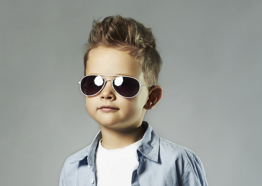 faux hawk haircut for boys