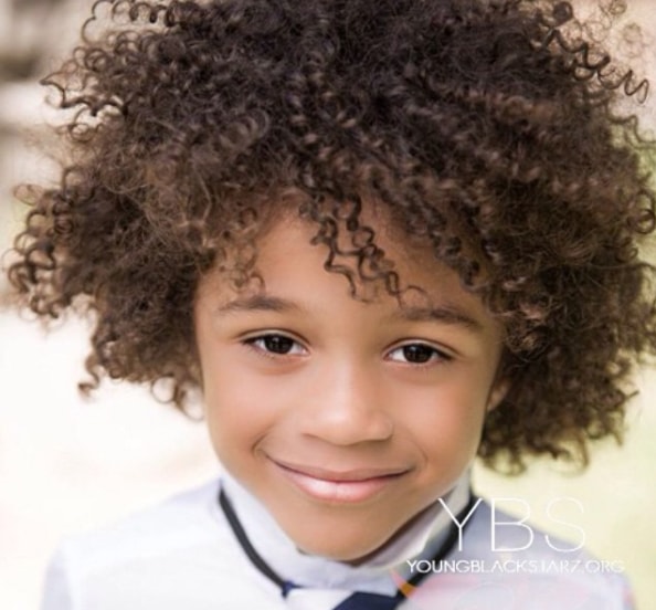 Curly Hair With Bangs Black Boy Haircut