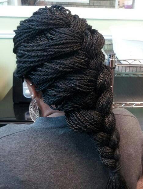 French Braid crochet