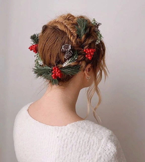 Christmas Party Hairstyle