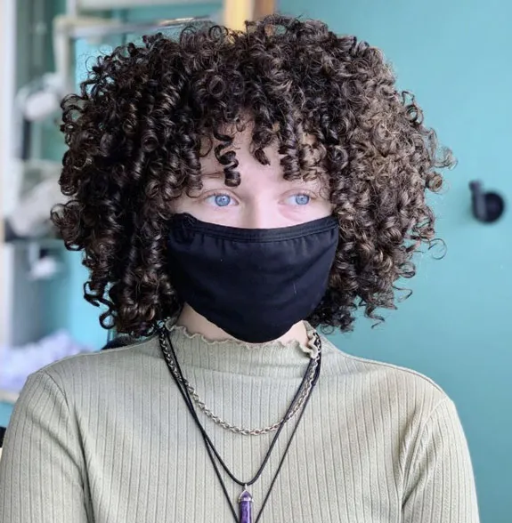 Short Spiral Perm