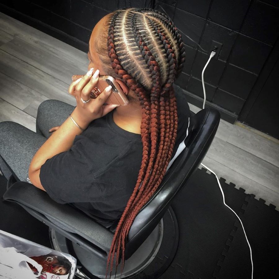 Angular Braided Cornrows