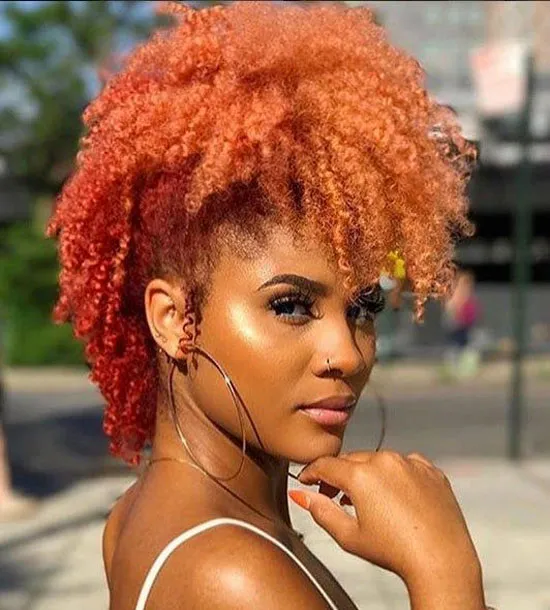 Copper Orange Mohawk